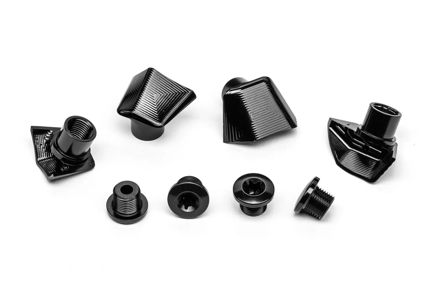 Absoluteblack Covers with Bolts Shimano Dura-Ace R9000 Black