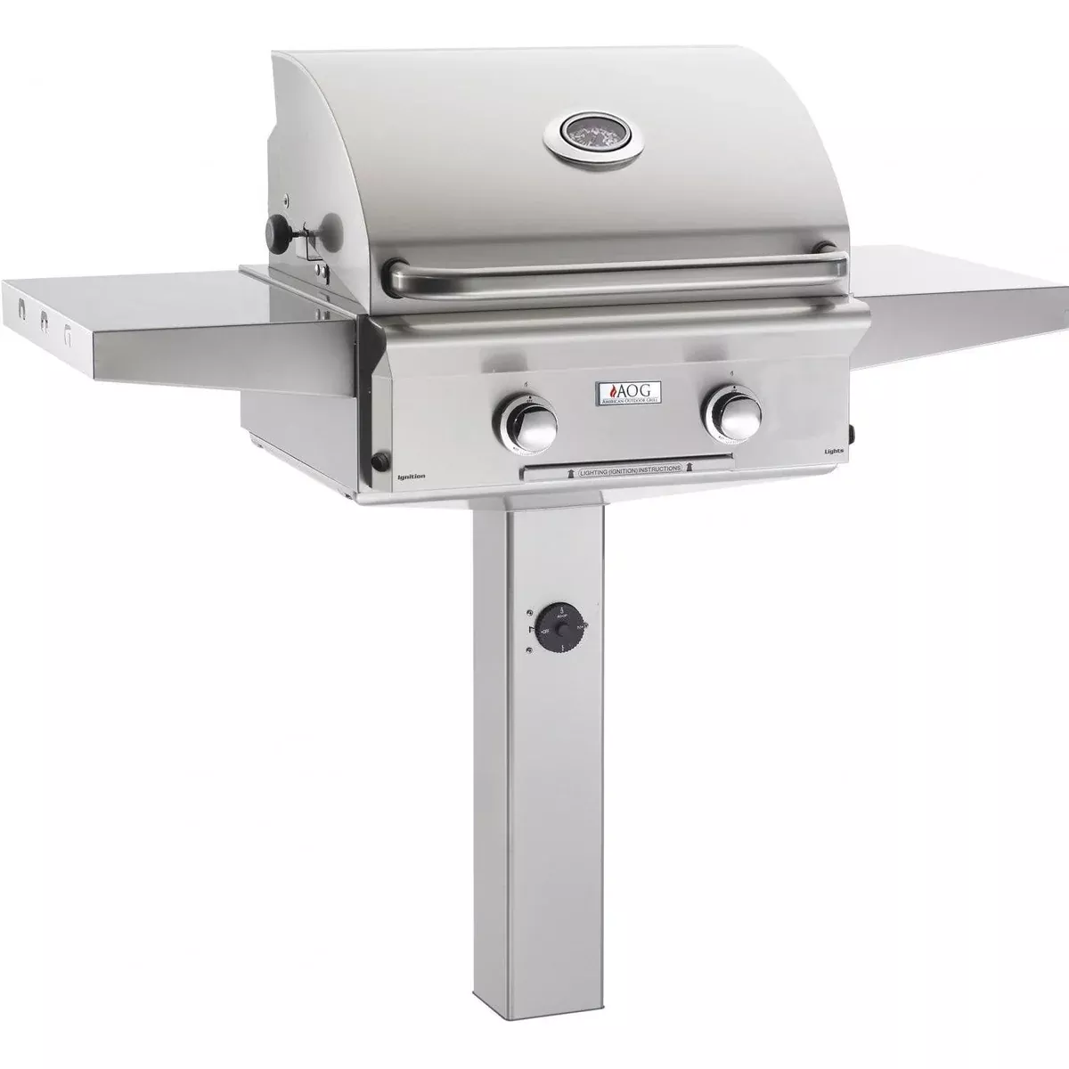 AOG L-Series 24" IN-GROUND POST Outdoor Natural Gas Grill