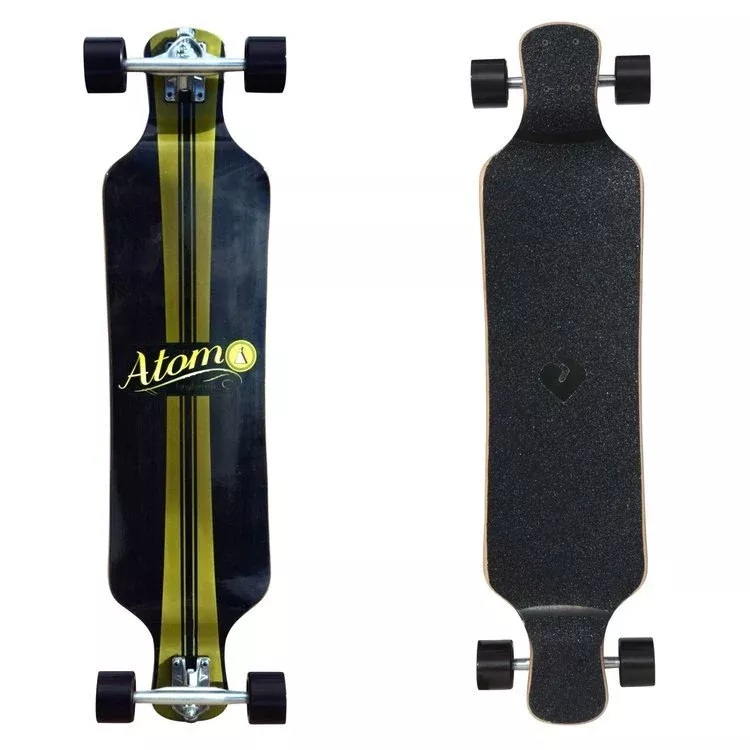 Atom 39" Micro Drop Deck Longboard Artisan Brown 40009