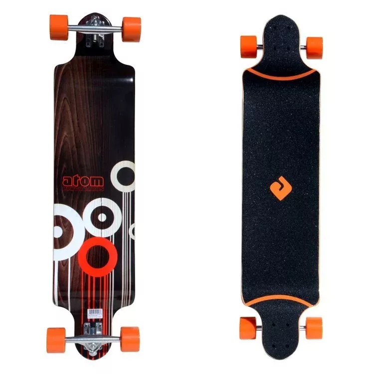 Atom 41" Drop Deck Longboard Orange 91048