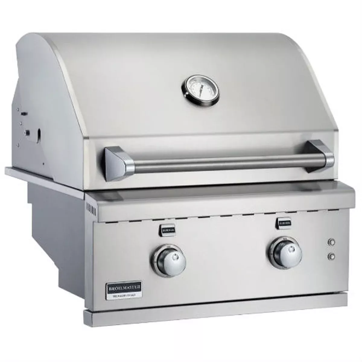 Broilmaster BSG262N 26" Built-In Gas Grill, 2 Burners, Work Lights, LED Controls