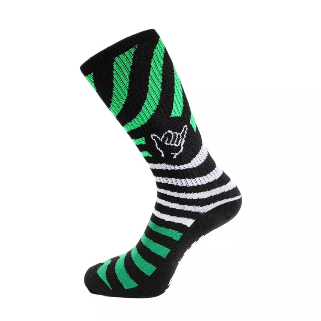 Calcetas Gud Life Zebra Green