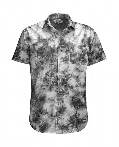 Camisa Tye Dye Grey Loose Riders - Party Shirt
