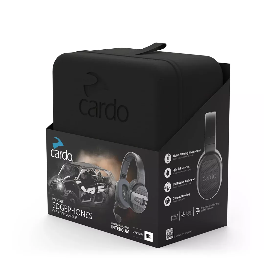 Cardo Packtalk Edgephones ORV