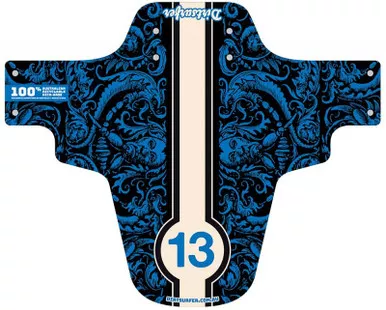 Dirtsurfer Mudguard Demons Blue