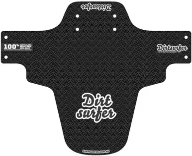 Dirtsurfer Mudguard Japan Wave Black