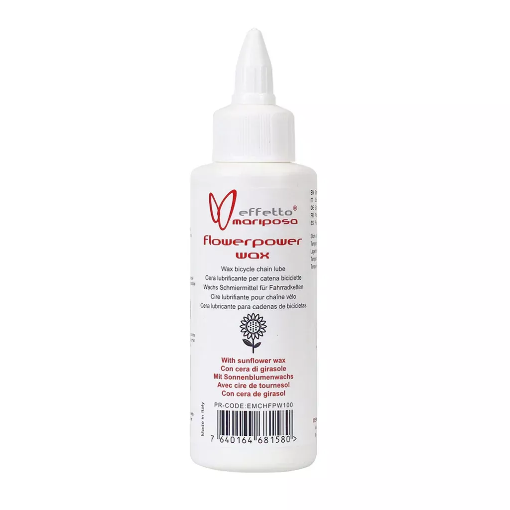 Effetto Mariposa Chain Lube Drip Flower Power Natural Wax 100ml