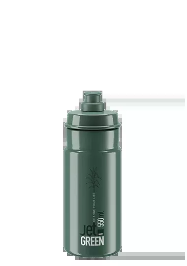 Elite Bottle JetGreen Bioplastic Opal Green