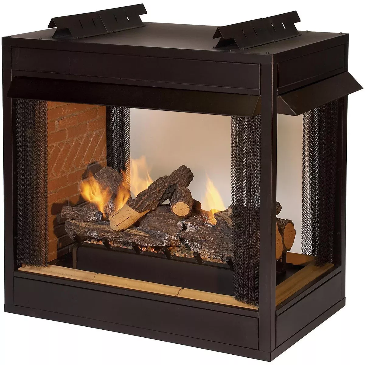 Empire 36" VFP36PB BRECKENRIDGE Peninsula Premium Vent-Free Gas Firebox