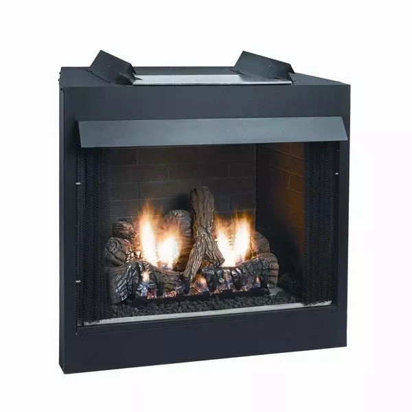 Empire 42" Flush Front Breckenridge Deluxe Vent-Free Circulating Firebox, VFD42FB0F