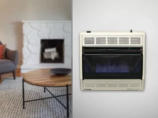 Empire BF10WNAT Blue Flame Vent-Free 10,000 BTU Natural Gas Heater