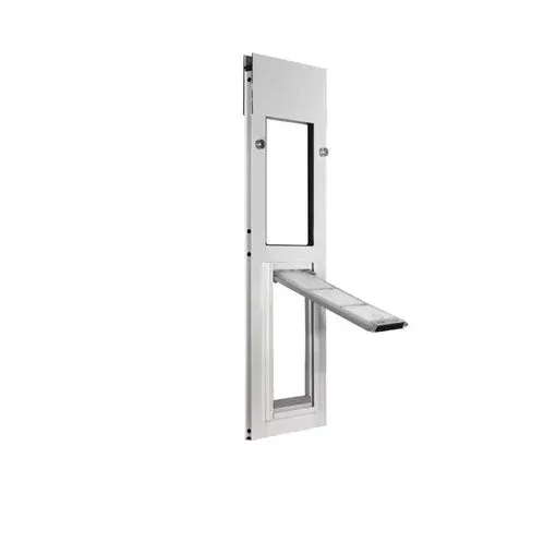 Endura Cat Door, Single Flap For Horizontal Sliding Windows