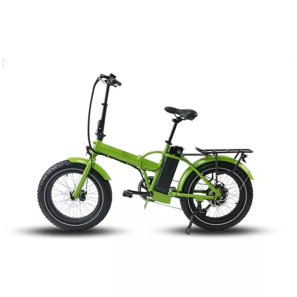 EUNORAU, E-FAT-MN Foldable, Fat Tire Leg-Over 20" Men's Electric Bike