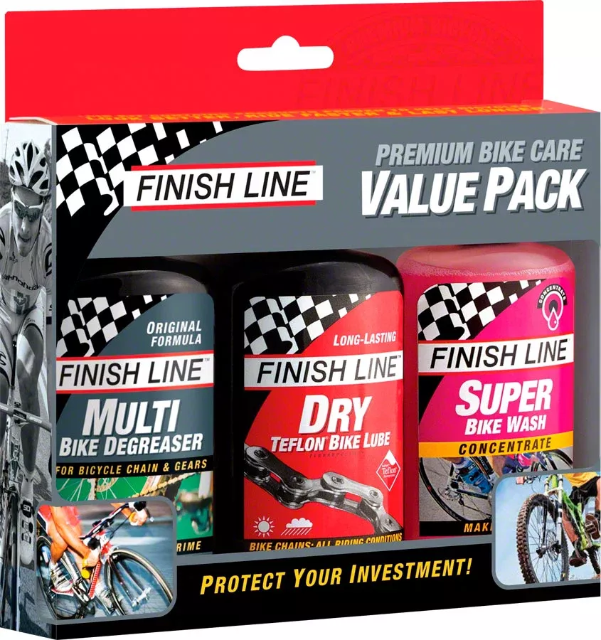 Finish Line Bike Care Value Pack