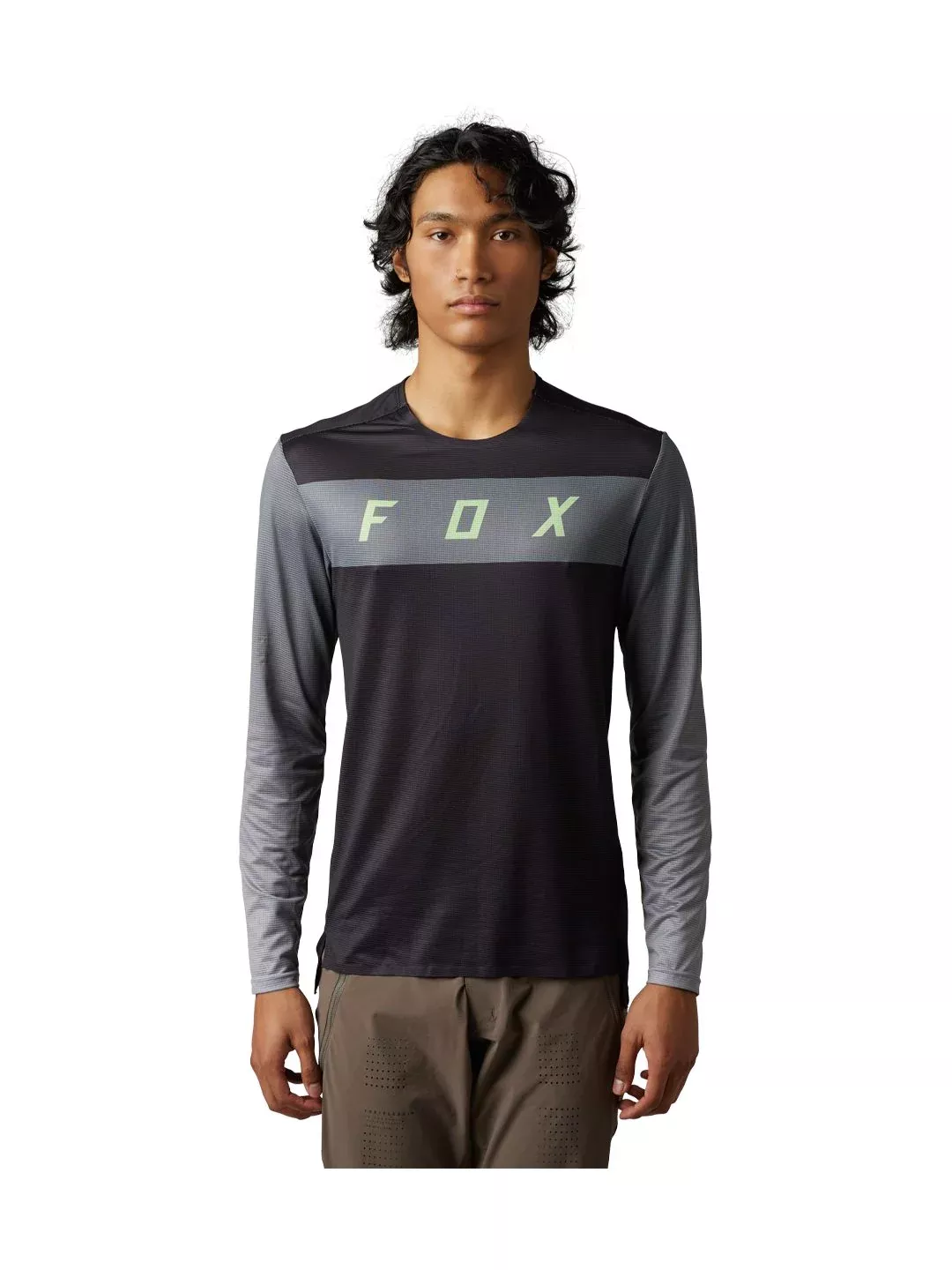 Fox Racing Flexair Arcadia LS XX-Large Black/Grey Jersey