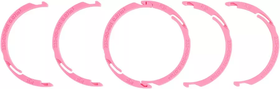 FOX Volume Spacers - Float X Nude 0.7" 2023 Qty 3