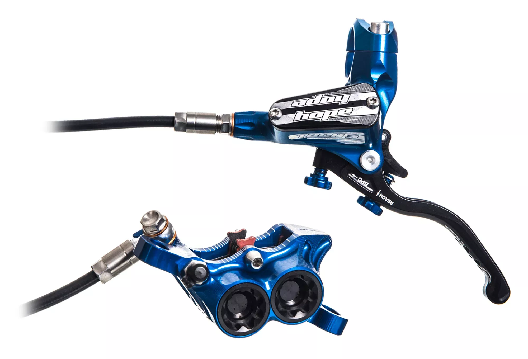 Freno Hope Tech 3 E4 - No Rotor - Blue