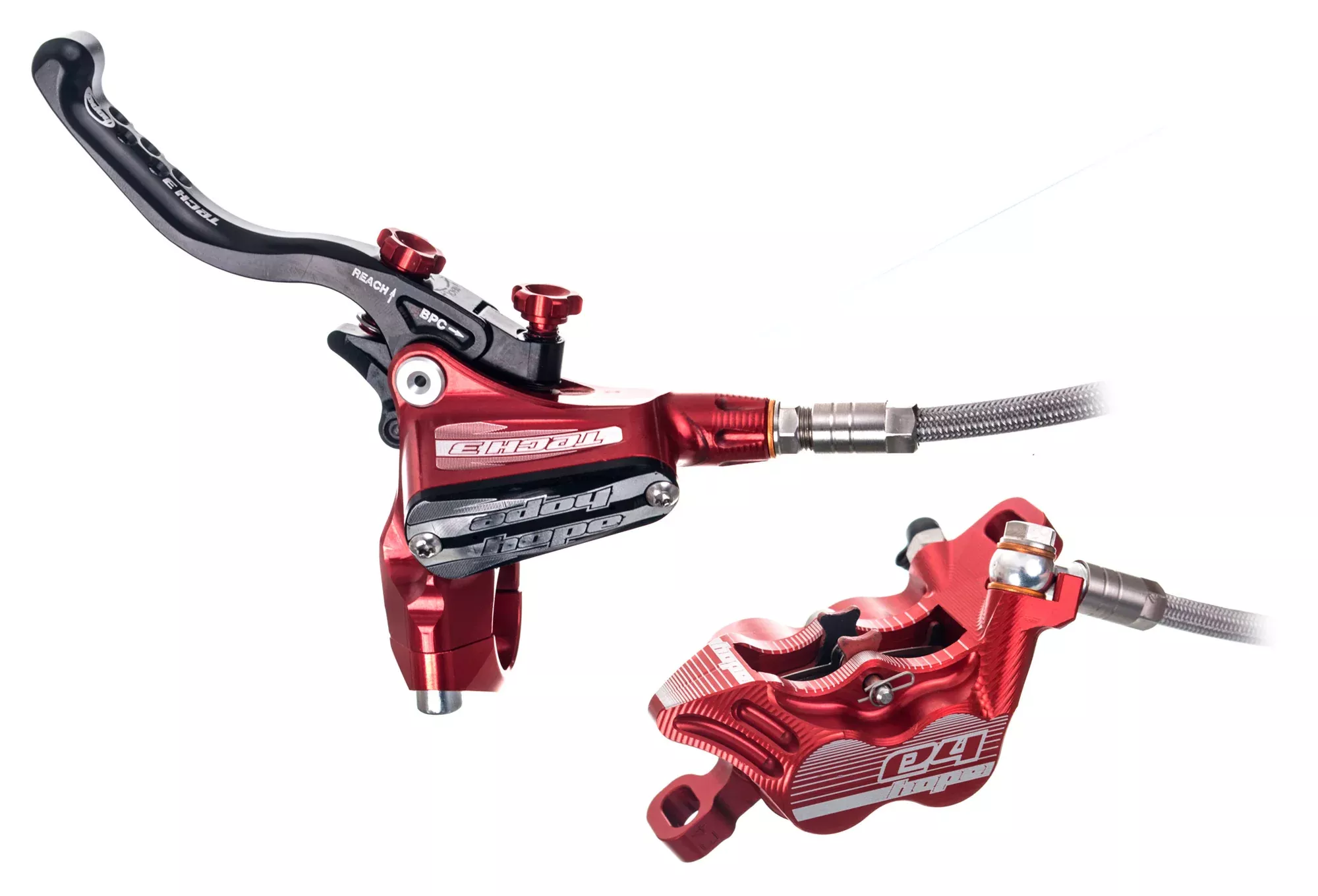 Frenos HOPE Tech 3 E4 No Rotor L/H