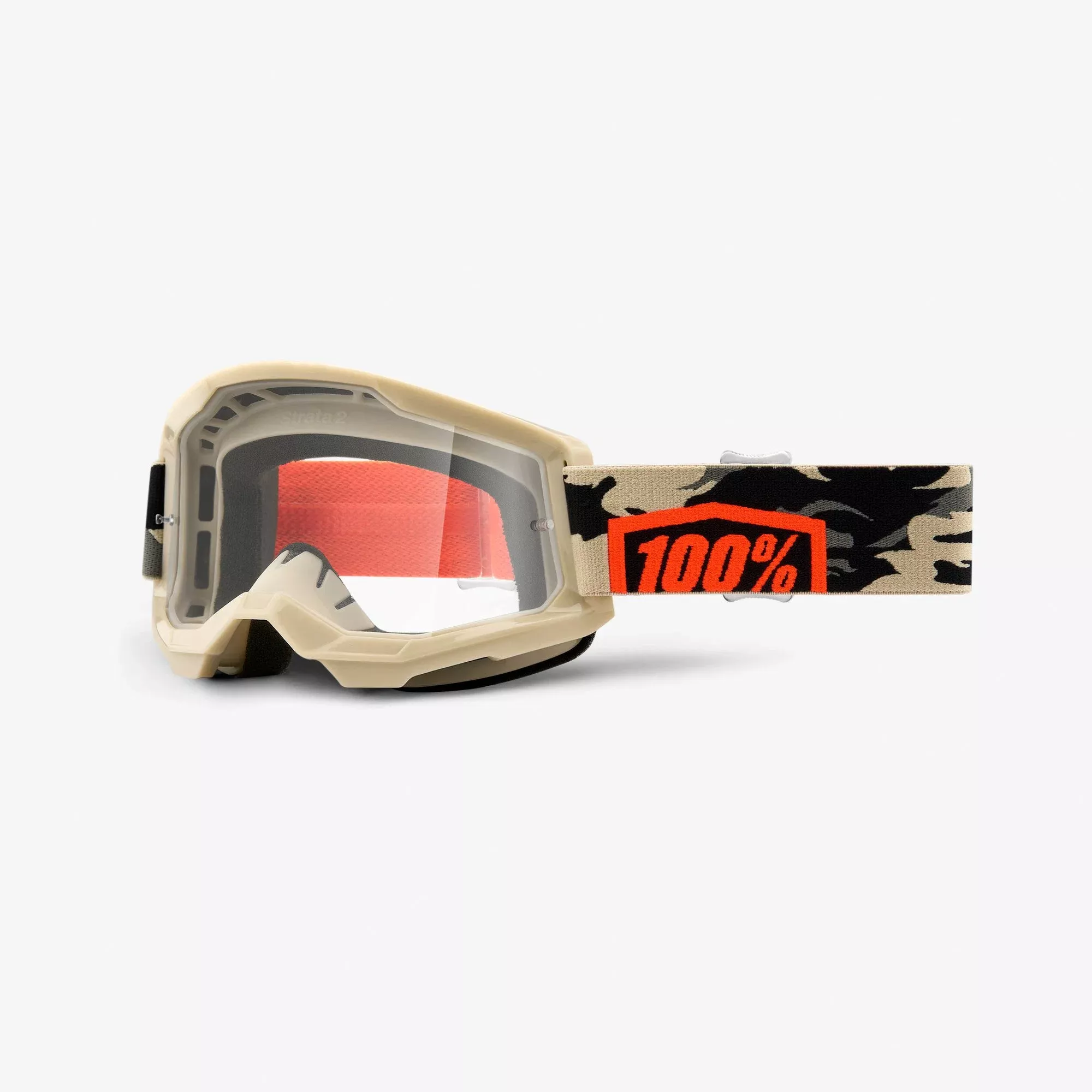 Goggle 100% Strata 2 Kombat - Clear Lens