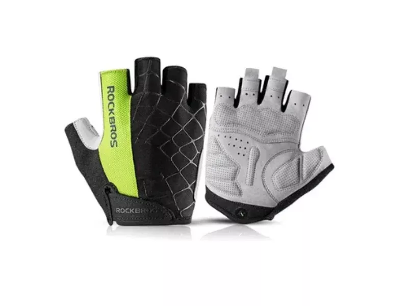 Guantes Rockbros de medio dedo Spider