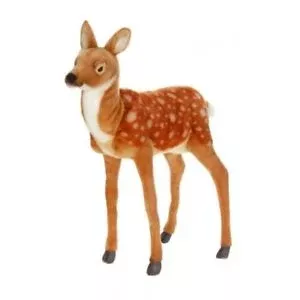 Hansa Creations BAMBI DEER 32" Tall Standing Stuffed Animal, 3433