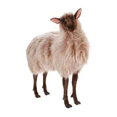 Hansa Creations GENTLE EWE 42"L Ride-On Stuffed Animal Toy, 3595