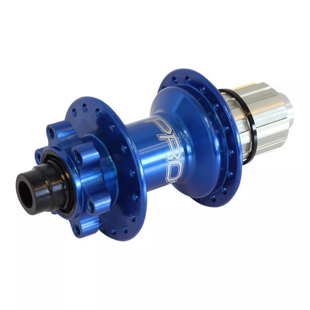 Hope Rear Hub Pro 4 Boost 32 Hole 6 Bolt 148x12mm Shimano Micro Spline Blue
