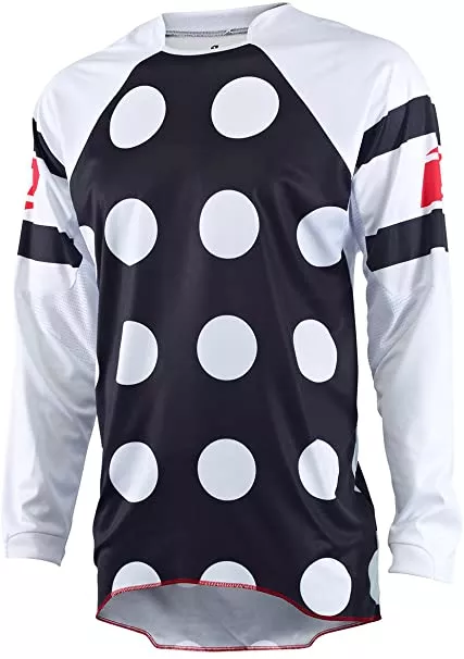Jersey Gamma Jockey Blanca Manga Larga
