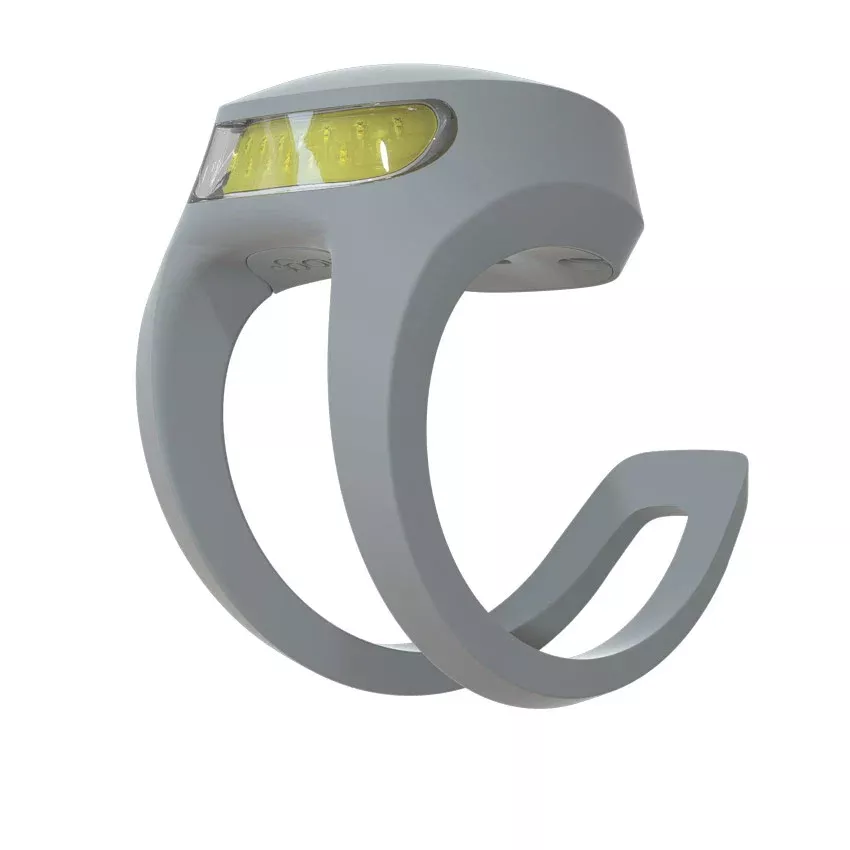 Knog Front Light Frog Abyss Grey 40 Lumens