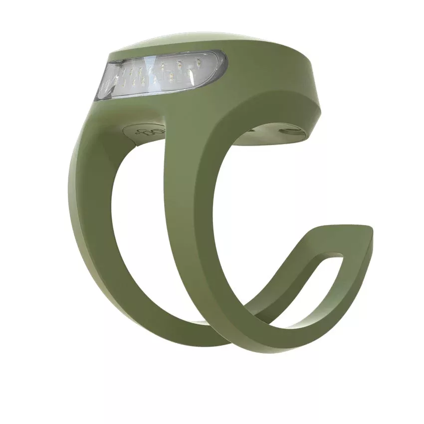 Knog Rear Light Frog Army Jacket Green 20 Lumens