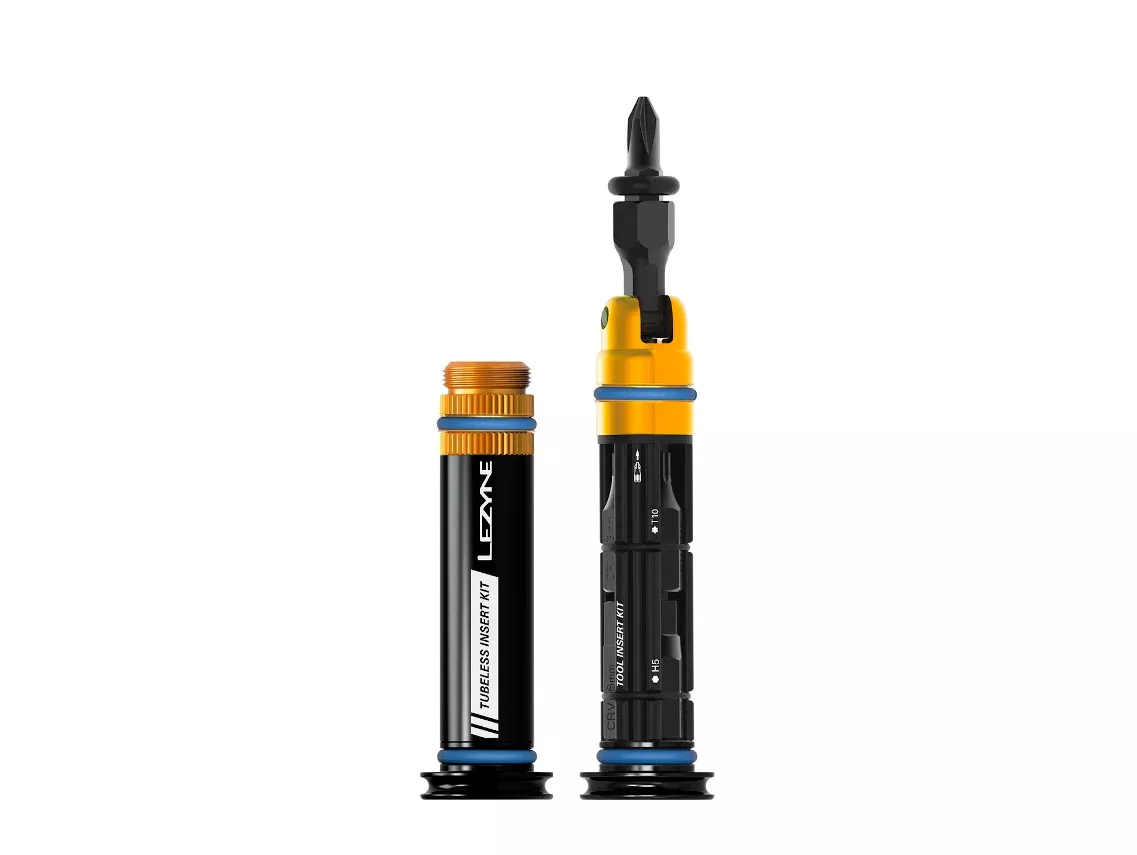 Lezyne Dual Bar End Multi-tool and Tubeless Plug Kit