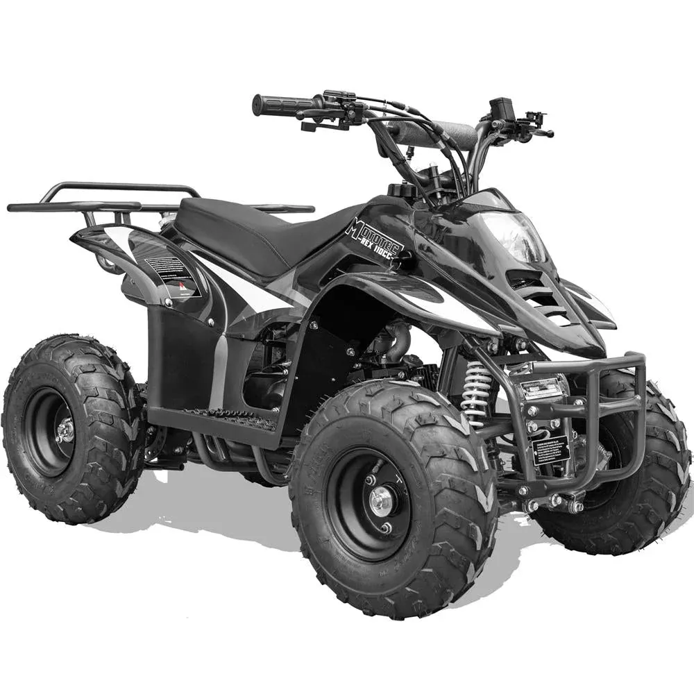 MotoTec Rex 110cc 4-Stroke Kids Gas 4 Wheeler All-Terrain Vehicle ATV