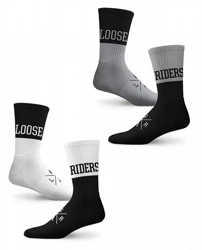 Pack de 2 pares de calcetines Asoc "Invert" Loose Riders