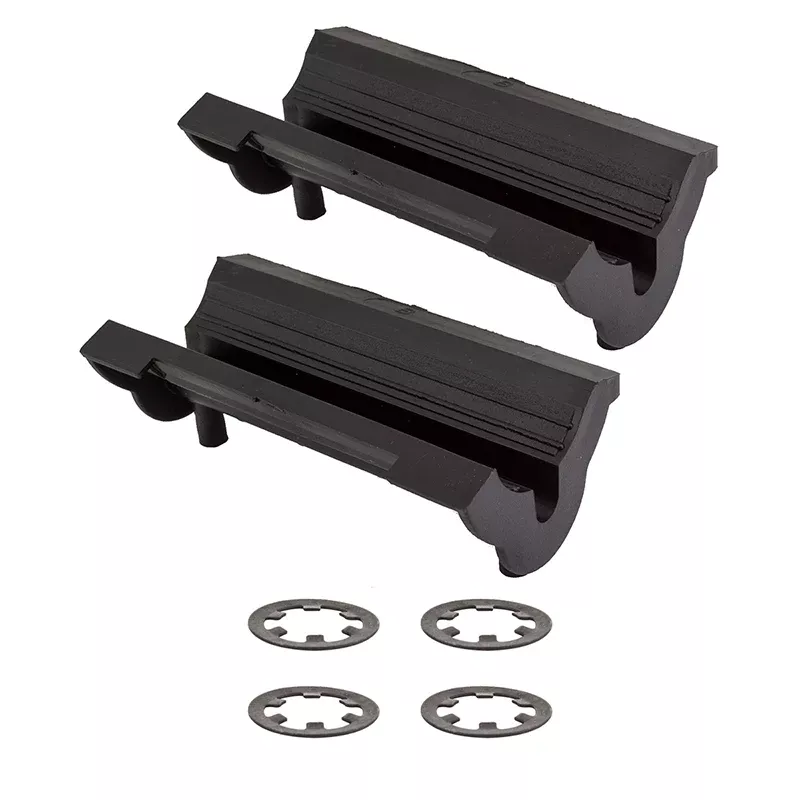 Park Tool 467B Rubber Clamp Cover with Single Cable Groove: Pair