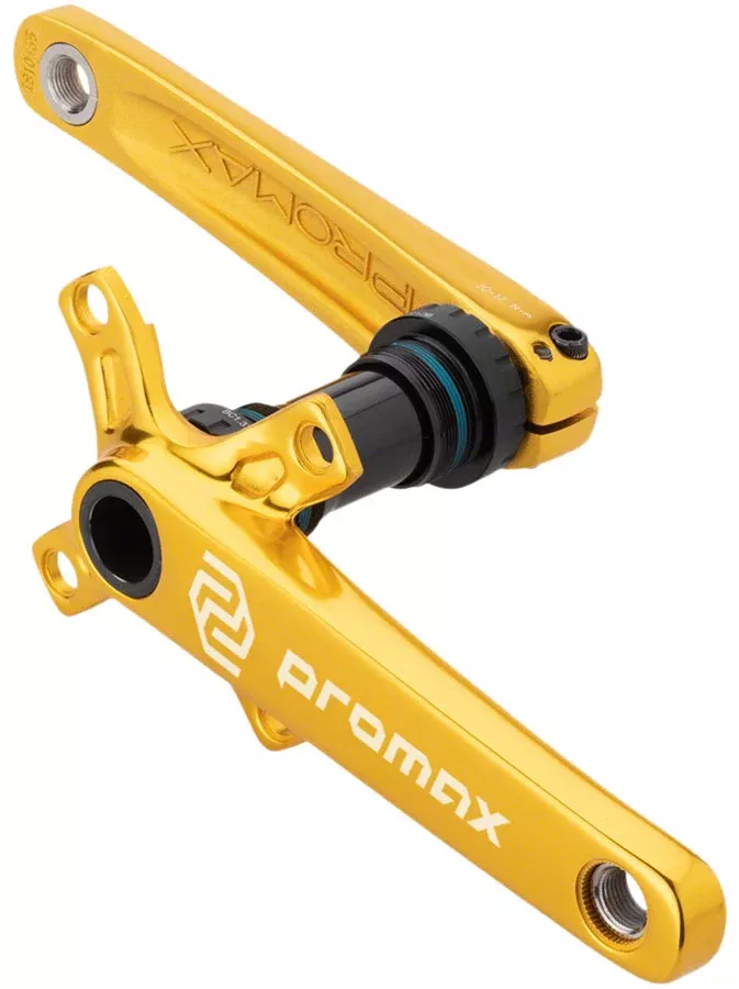 Promax CF-2 170mm 24 mm Spindle Crankset Gold