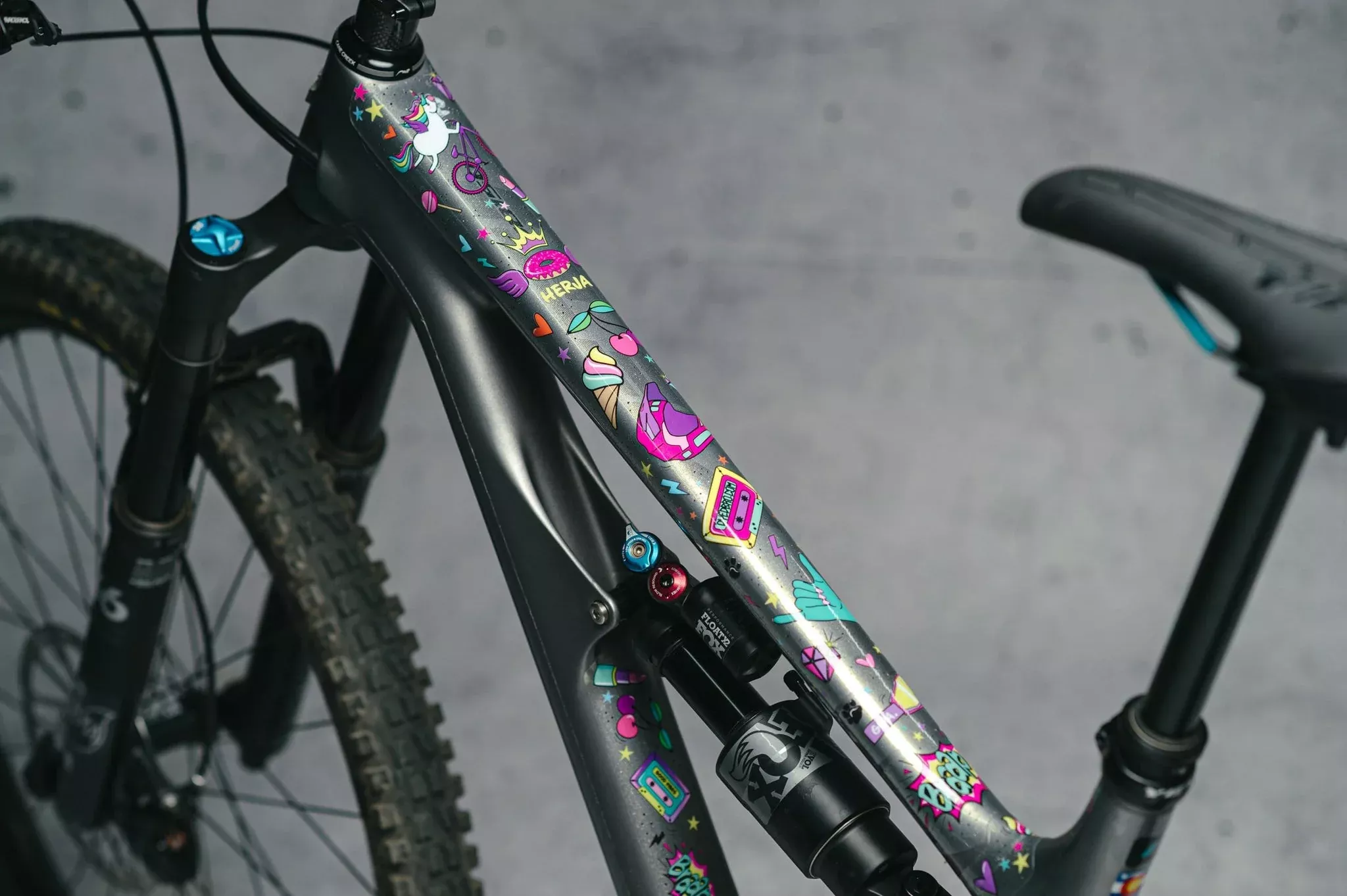 Protector De Cuadro Dyedbro Unicorn Glitter