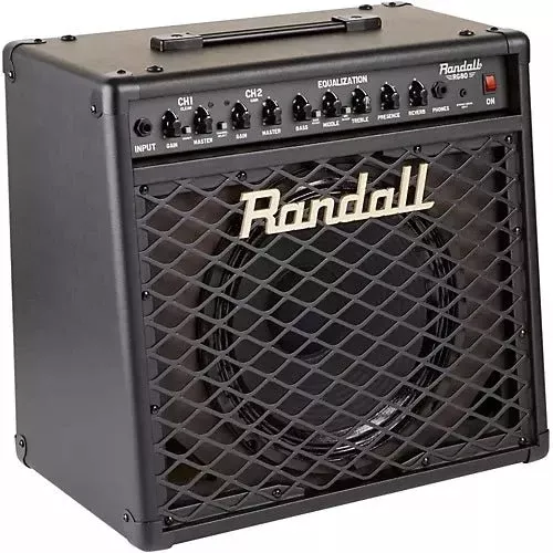 Randall RG80 80W 2 Channel Combo Guitar Amplifier, Black