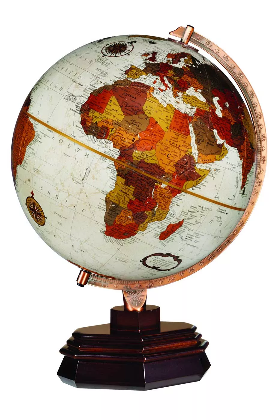 Replogle Frank Lloyd Wright 12" USONIAN Antique Ocean Desktop Globe