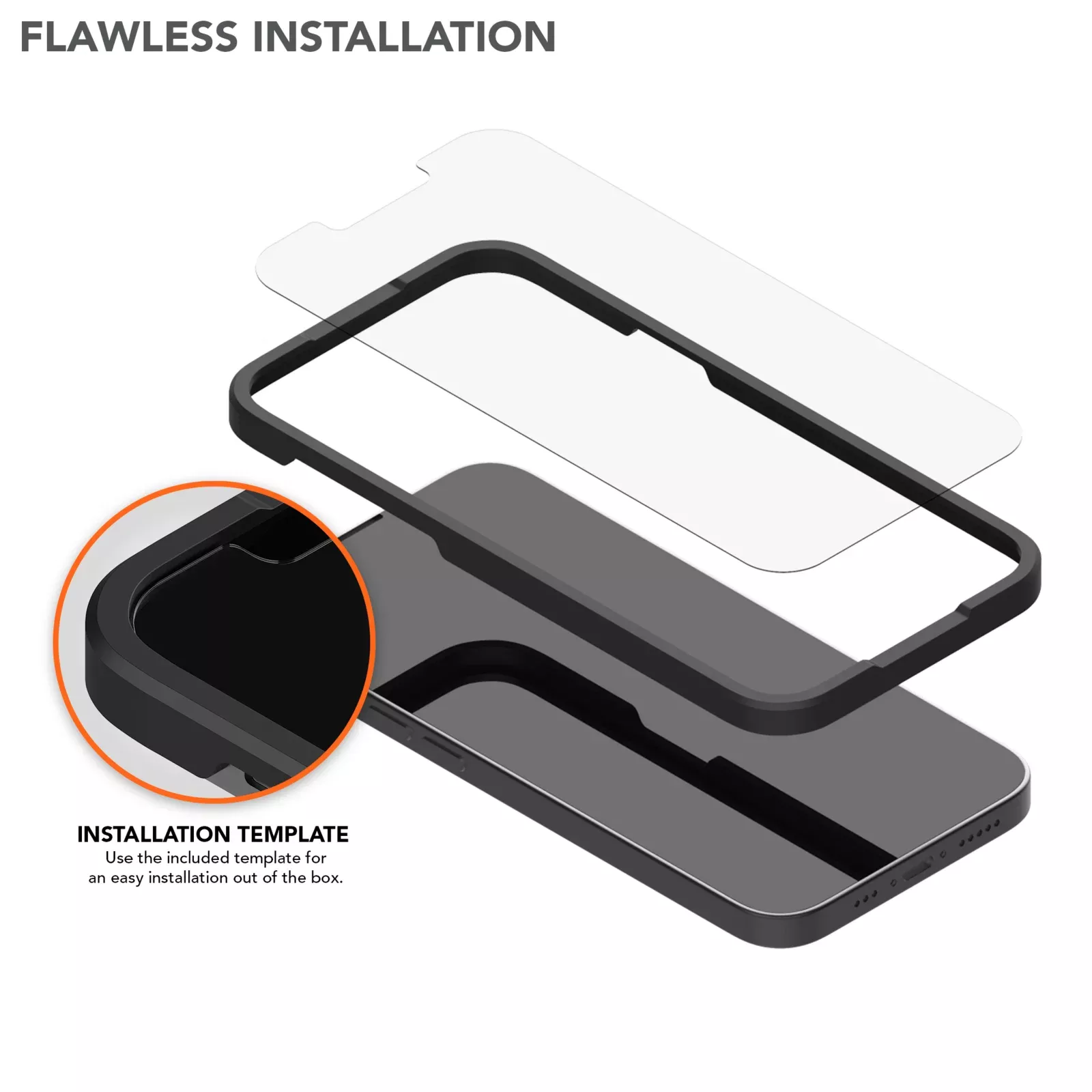 Rokform Screen Protector iPhone 13/13 Pro Max Tempered Glass (2 Pack) (345321)
