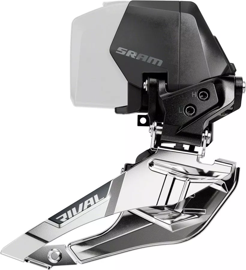 SRAM Rival AXS Front Derailleur - 2x12-Speed Braze-on Battery Not Included BLK E1