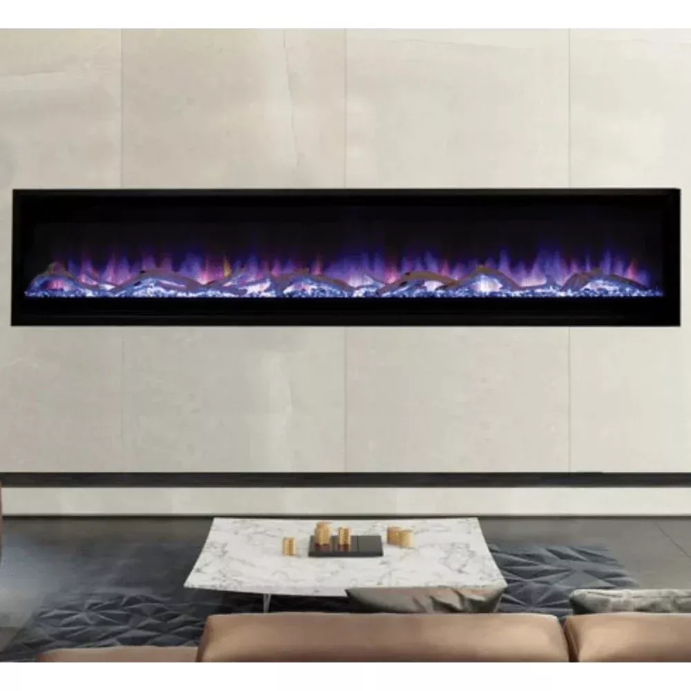 Superior F4448 100" ERL3100 Wall Mounted Linear Electric Fireplace MPE-100D