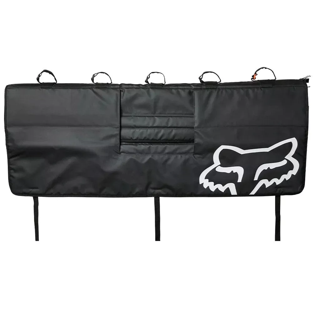 Tailgate Pad Fox Negro Para Tapa de Camioneta Pickup - 5 Bicicletas