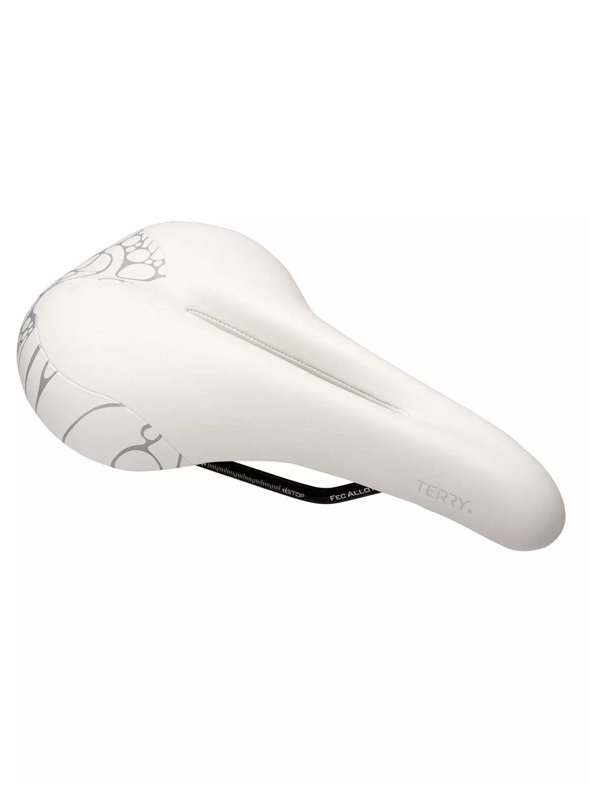 Terry Butterfly Cromoly Saddle White