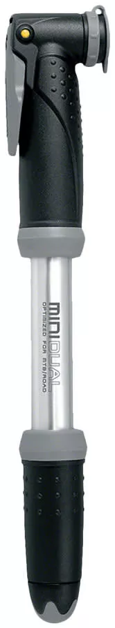 Topeak Mini Master Blaster Frame Pump: Silver/Black