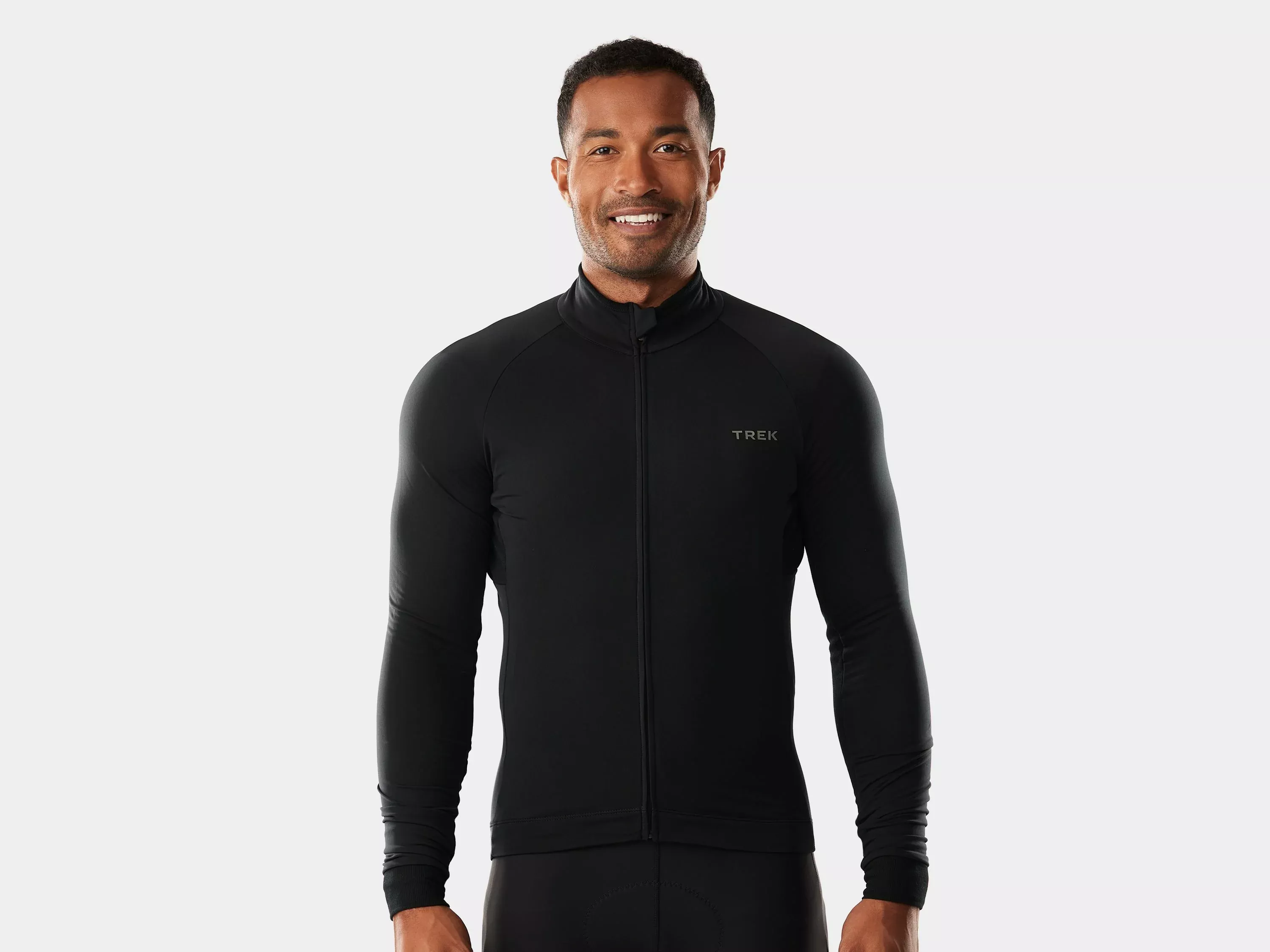 Trek Circuit Thermal Long Sleeve Small Black Jersey
