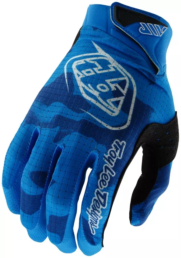 Troy Lee Designs Air Glove – Blotted Bright Blue 2X-Large