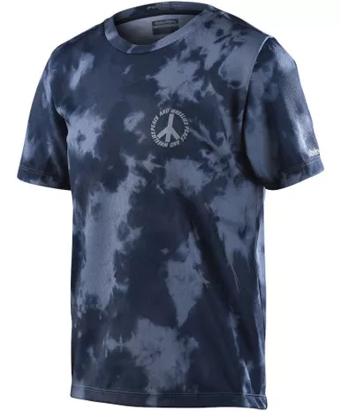 Troy Lee Designs Flowline Youth MTB LS Jersey Plot Charcoal