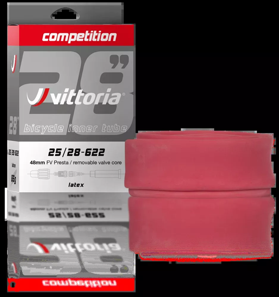 Vittoria 25/28-622 FV 48mm RVC Tube Competition Latex