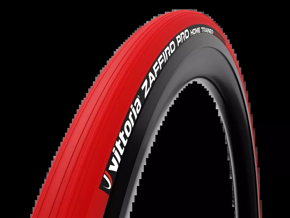 Vittoria Zaffiro Pro 700x23c Home Trainer Folding Tyre Red
