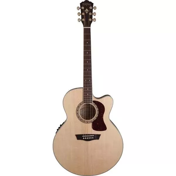 Washburn HJ40SCE Heritage Series Jumbo Electric Acoustic Guitar